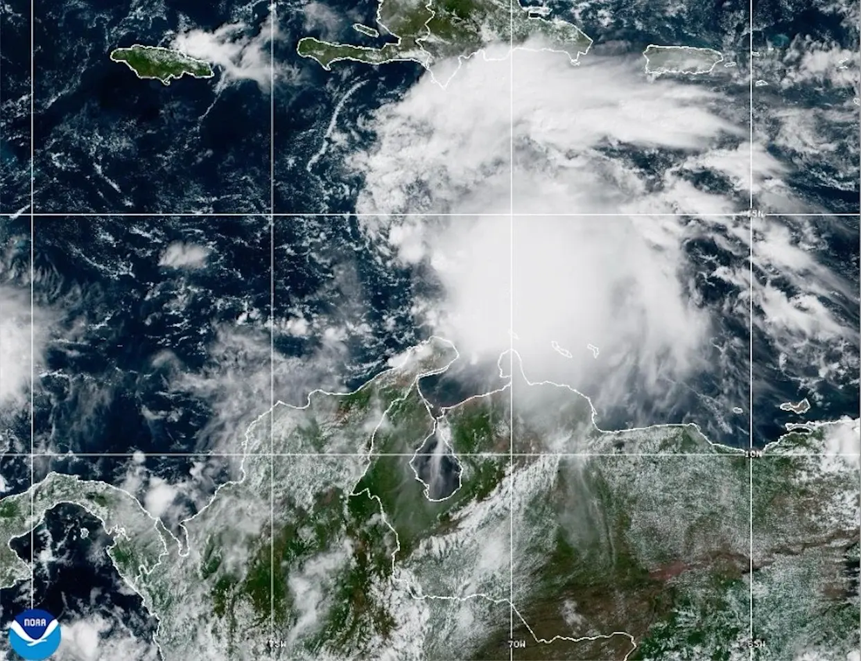 Tropical Storm Melissa brings flood risk to Haiti, the Dominican Republic, and Jamaica.
